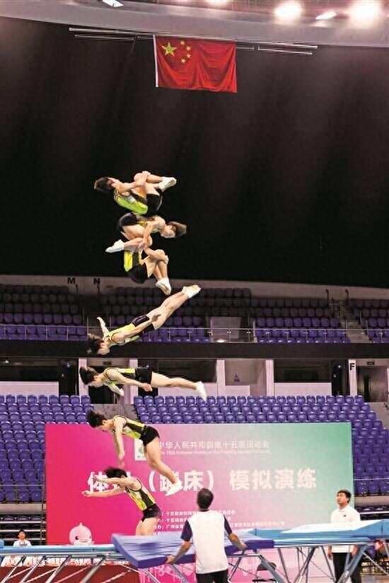 的赛事表现, 每一跳都拼